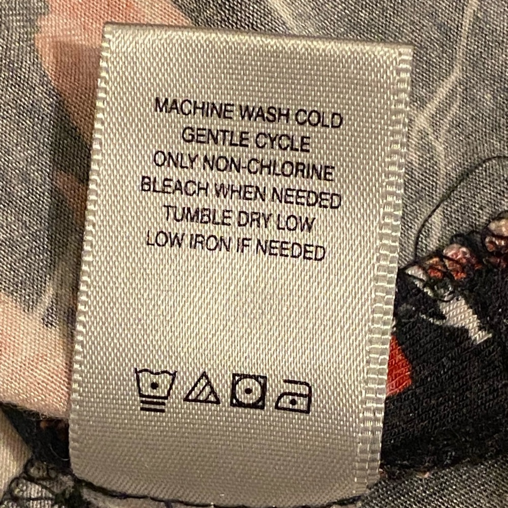 John Mark Multicolor Patchwork Blouse - image 8